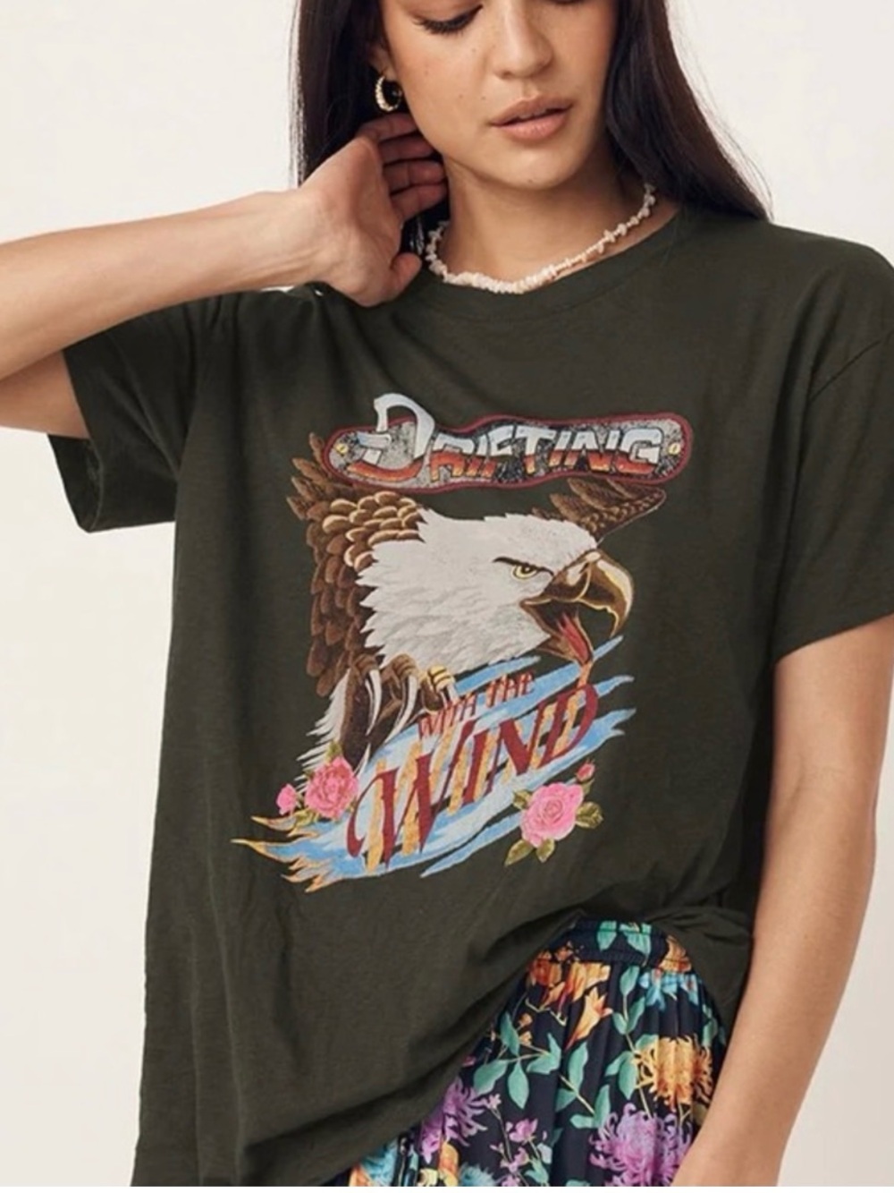Spell & The Gypsy Wind Drifter Eagle Tee Organic Cotton T-Shirt